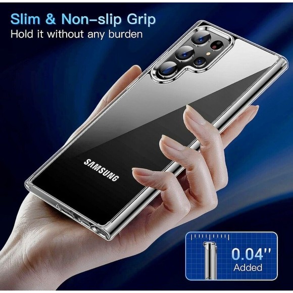 CASEKOO Case for Samsung Galaxy S22 Ultra 6.8" 2022 Clear - Picture 4 of 8